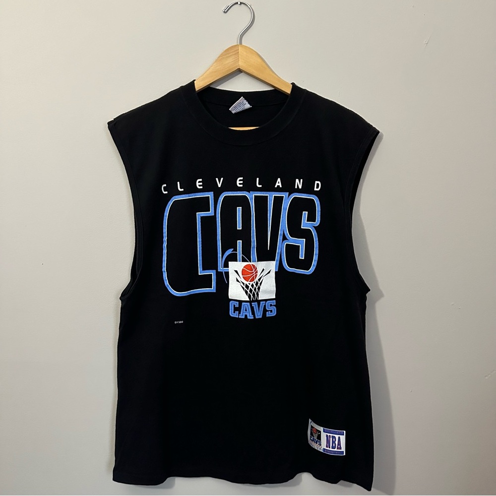 Vintage Cleveland Cavaliers Retro True Fan Single Stitch Tank Top Size Large